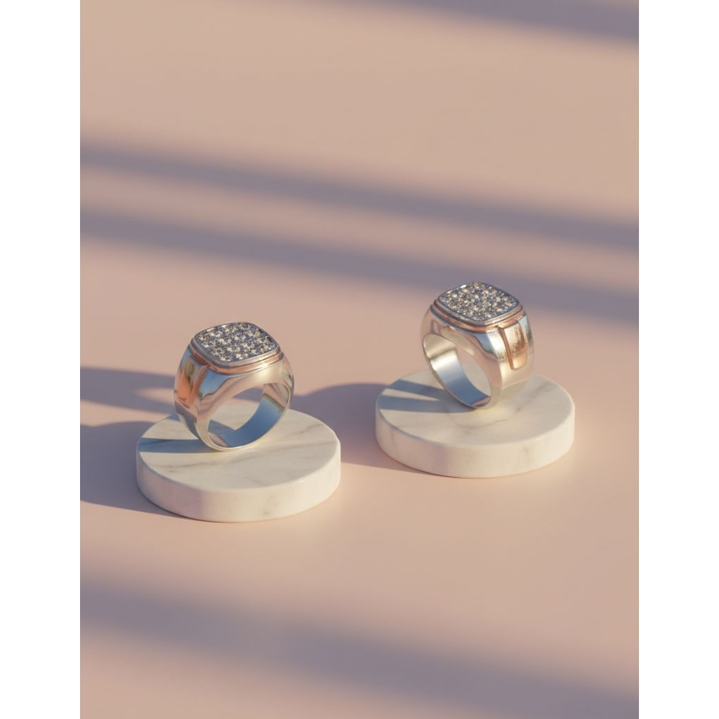 cincin perak berlian Banjar