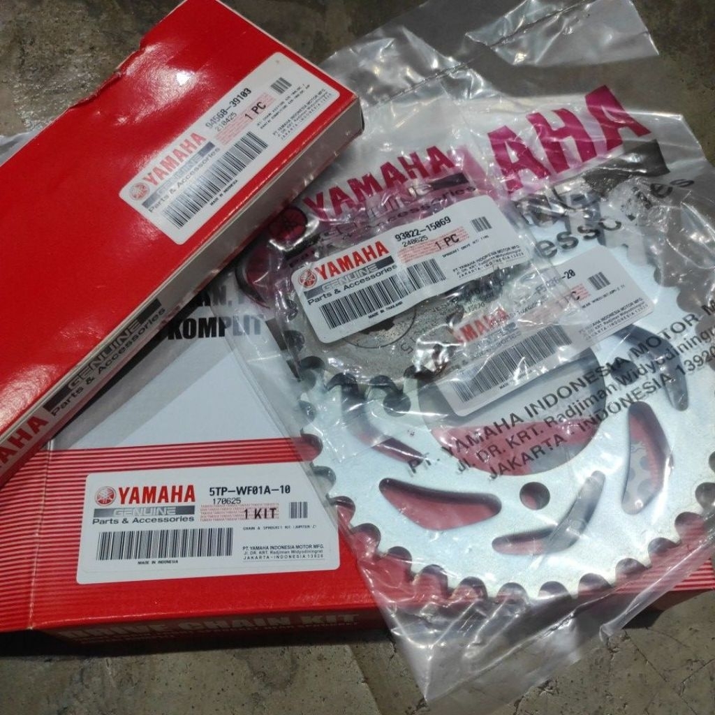 1set gear set Jupiter z Jupiter z burhan original YGP 5TP-WF01A-10