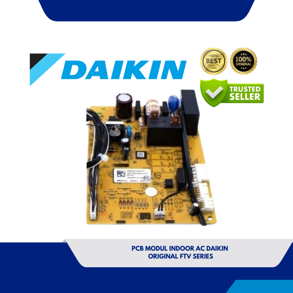 PCB MODUL INDOOR AC DAIKIN MALAYSIA ORIGINAL FTV25AXV14 FTV25BXV14 FTV25CXV14