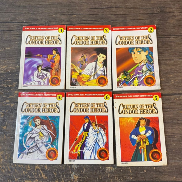 RETURN OF THE CONDOR HEROES (Dijual Satuan/Perbuku)