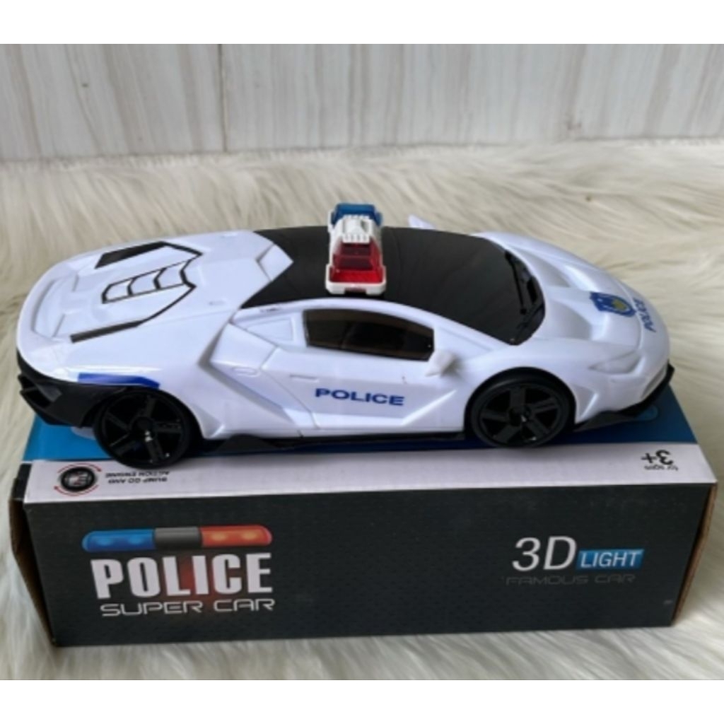 (NEW) MOBIL POLISI NEW LAMBORGINI SUARA LED JALAN