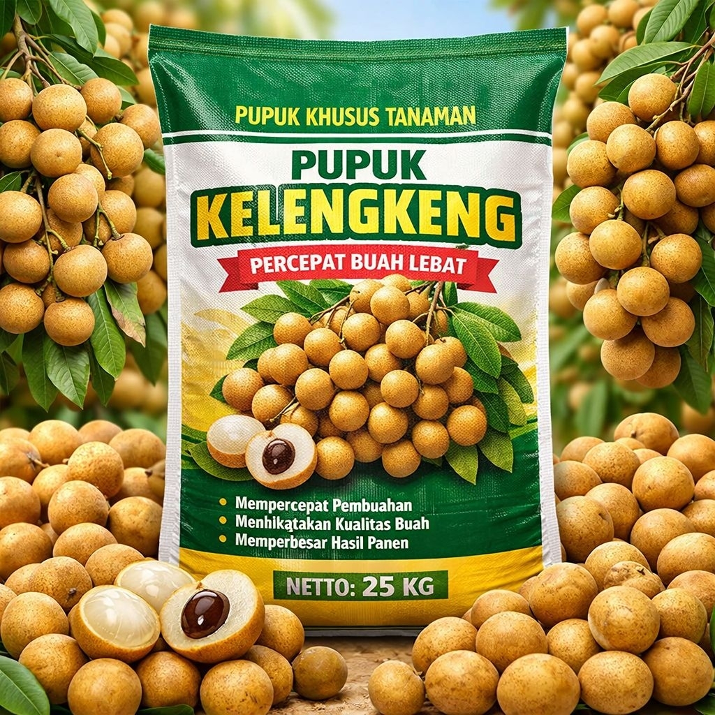 Pupuk Khusus Kelengkeng 25 Kg | Buah Lebat & Panen Maksimal