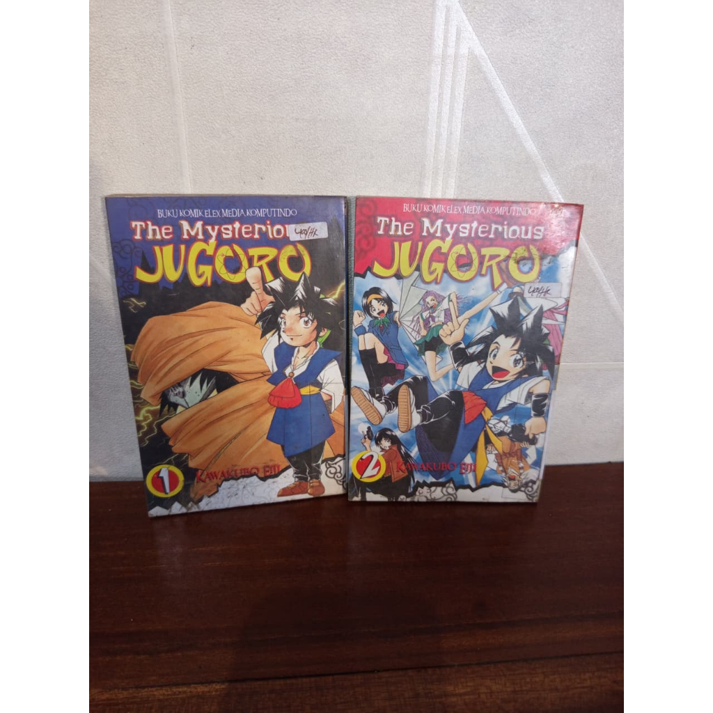 KOMIK THE MYSTERIOUS JUGORO SERI 1-2/ BEKAS