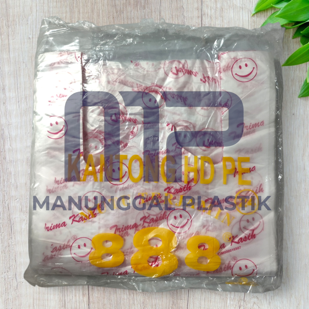 Kantong Plastik Kresek HD Motif Terima Kasih Smile