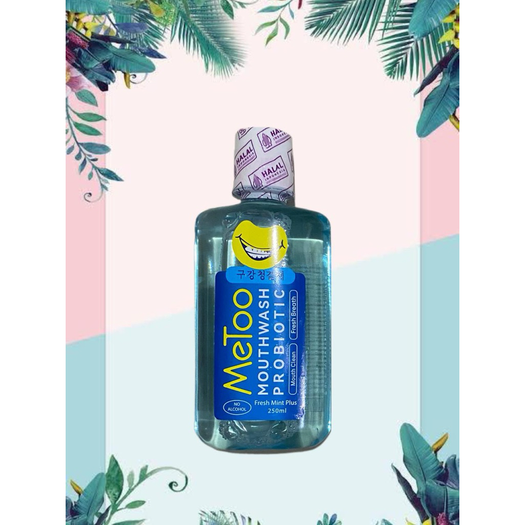 ( bibibb_shop ) MeToo Mouthwash 250ml - Praktis, Harga Terjangkau