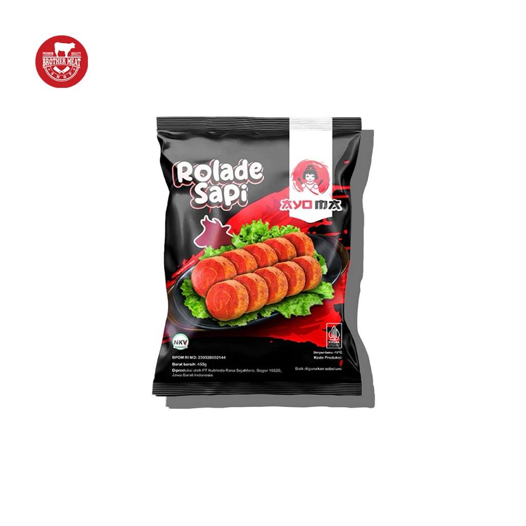 AYOMA Rollade Sapi 225gr / Beef Rollade - Brothermeatshop
