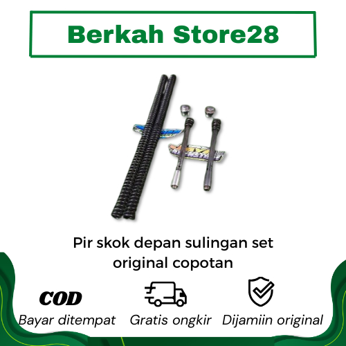 Pir Set Sulingan Shock Depan Honda Megapro New Verza Original Copotan