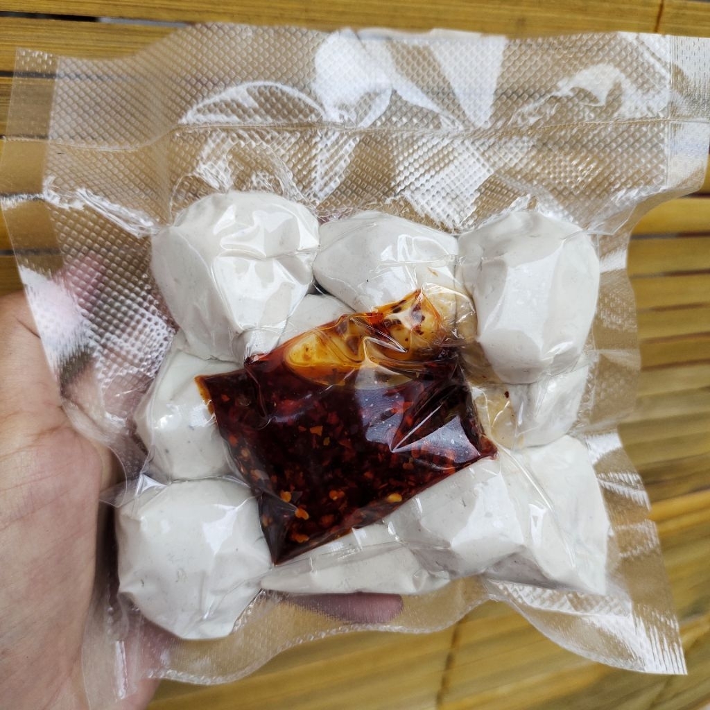 BASRENG MENTAH KATAJI CHILI OIL isi 10  - kemasan vakum