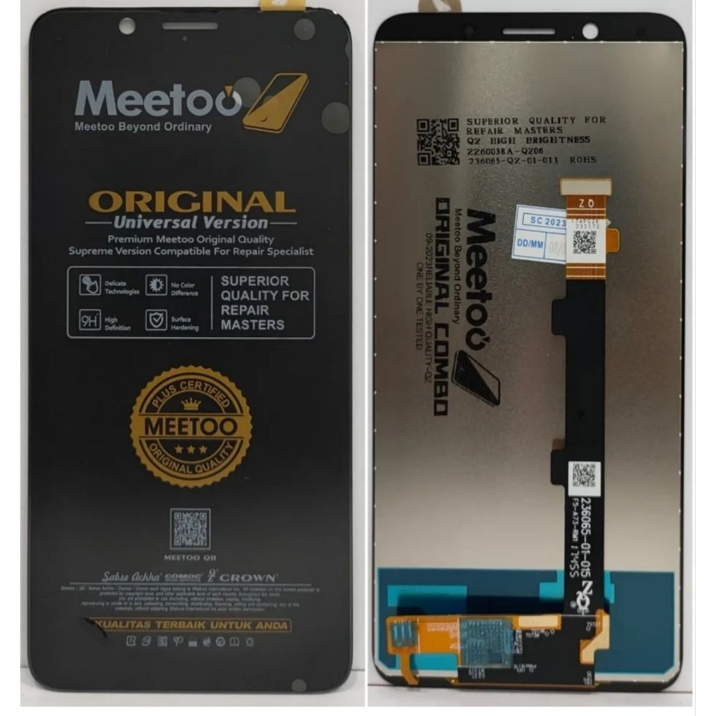 lcd oppp f5/cph1723 putih merek meeto