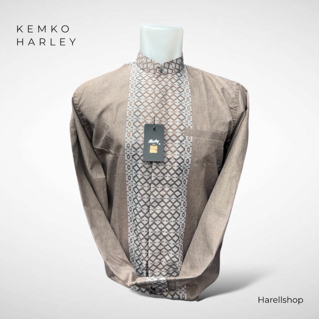 Kemko Koko HARLEY 2026 – Soft Milo – Tangan Panjang – Katun Import Premium