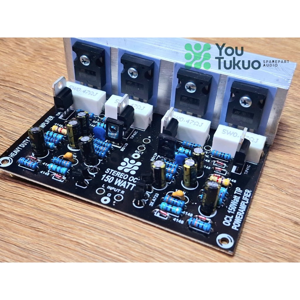 Kit Power 150 watt Stereo PLUS TRANSISTOR FINAL power supply
