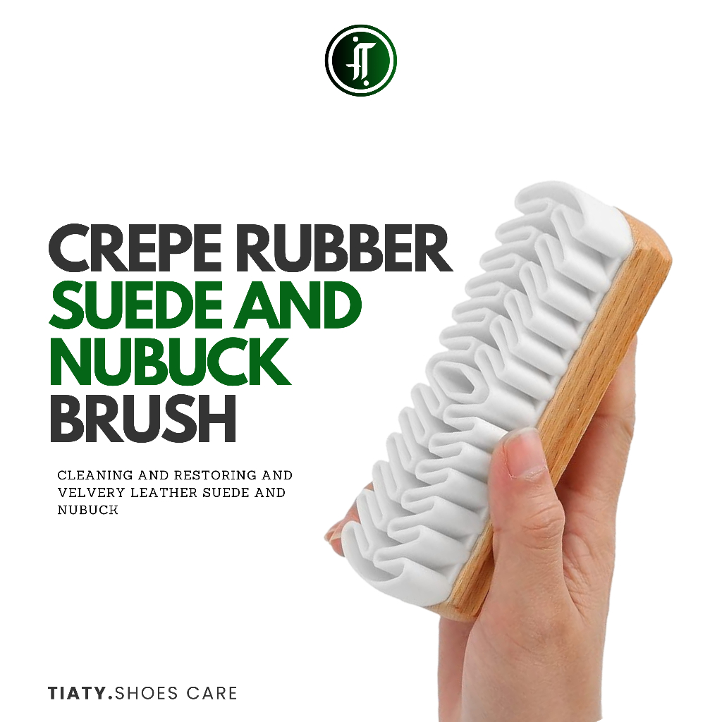 Sikat Rubber Crepe Brush Pembersih Sepatu Suede Brush Tanpa Cuci Air