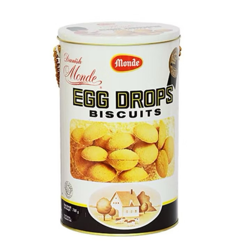 MONDE EGG DROP RANTAI 750 GR TIN
