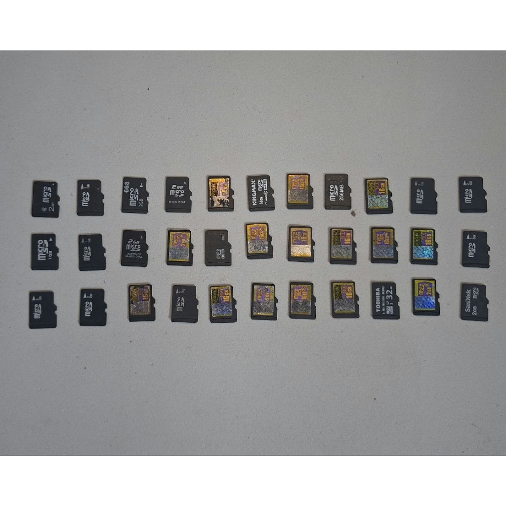 Memori bekas masih normal, Micro SD Card 1GB/ 2 GB/8GB/16GB
