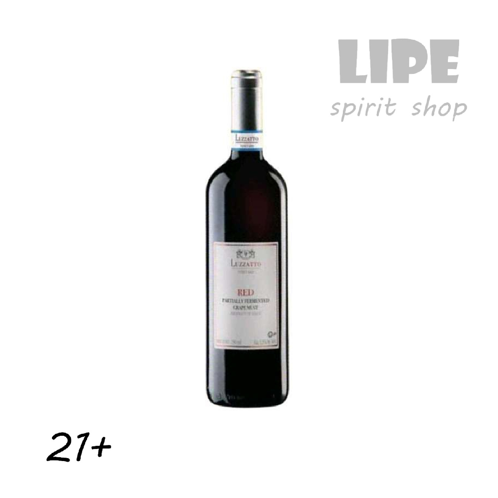 Luzzatto Rosso Red Mosto Parzialmente Sweet Red Wine