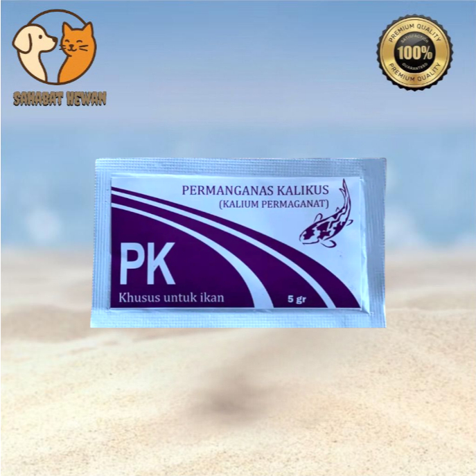 Pk Khusus Obat Ikan Permanganas Kalikus Untuk Ikan 5 Gr