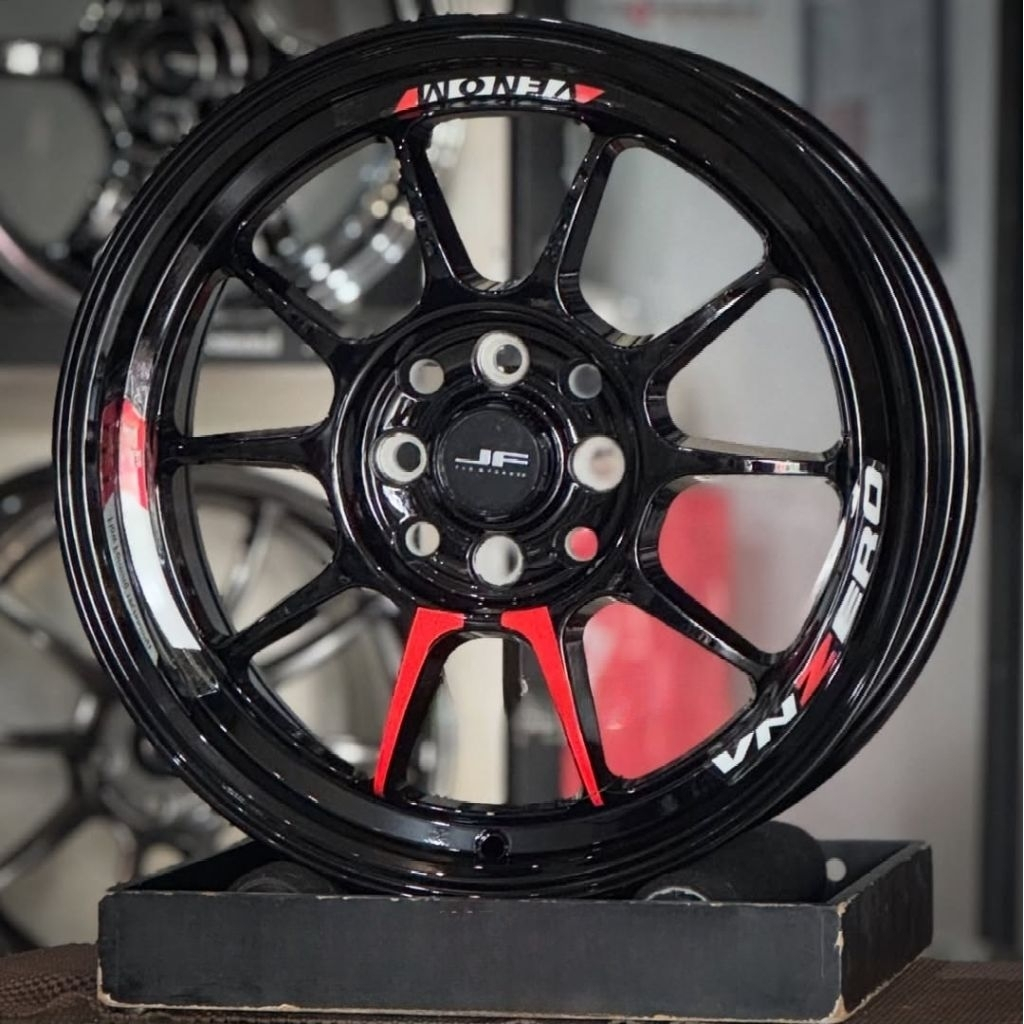 velg racing ring 16 VENOM JF LUXURY FLOW FORMING R16 velg mobil Fronx brio jazz city raize Yaris Roc