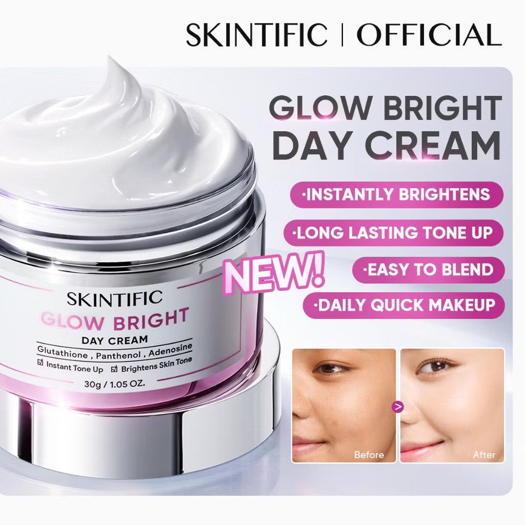 [ready stock] SKINTIFIC – Glow Bright Day Cream