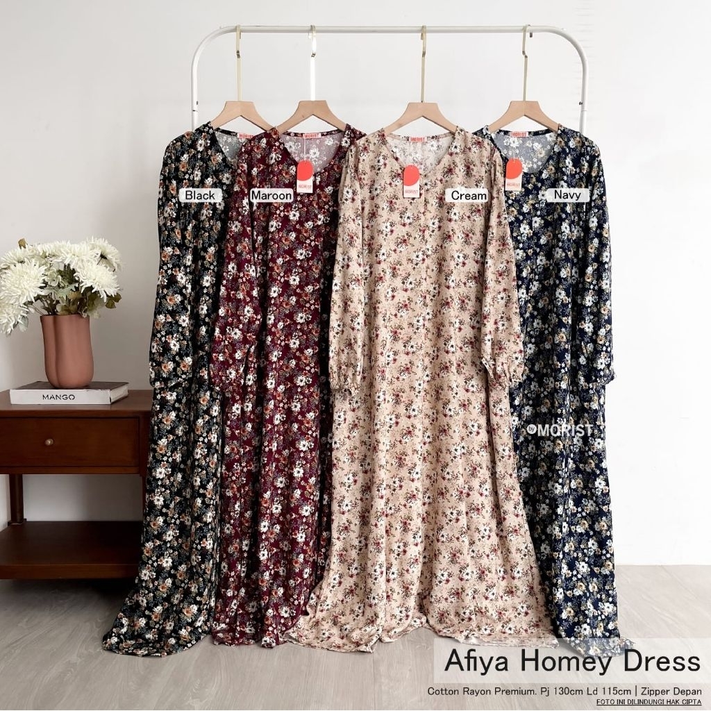 Homey dress||Afiya|Homey dress panjang|