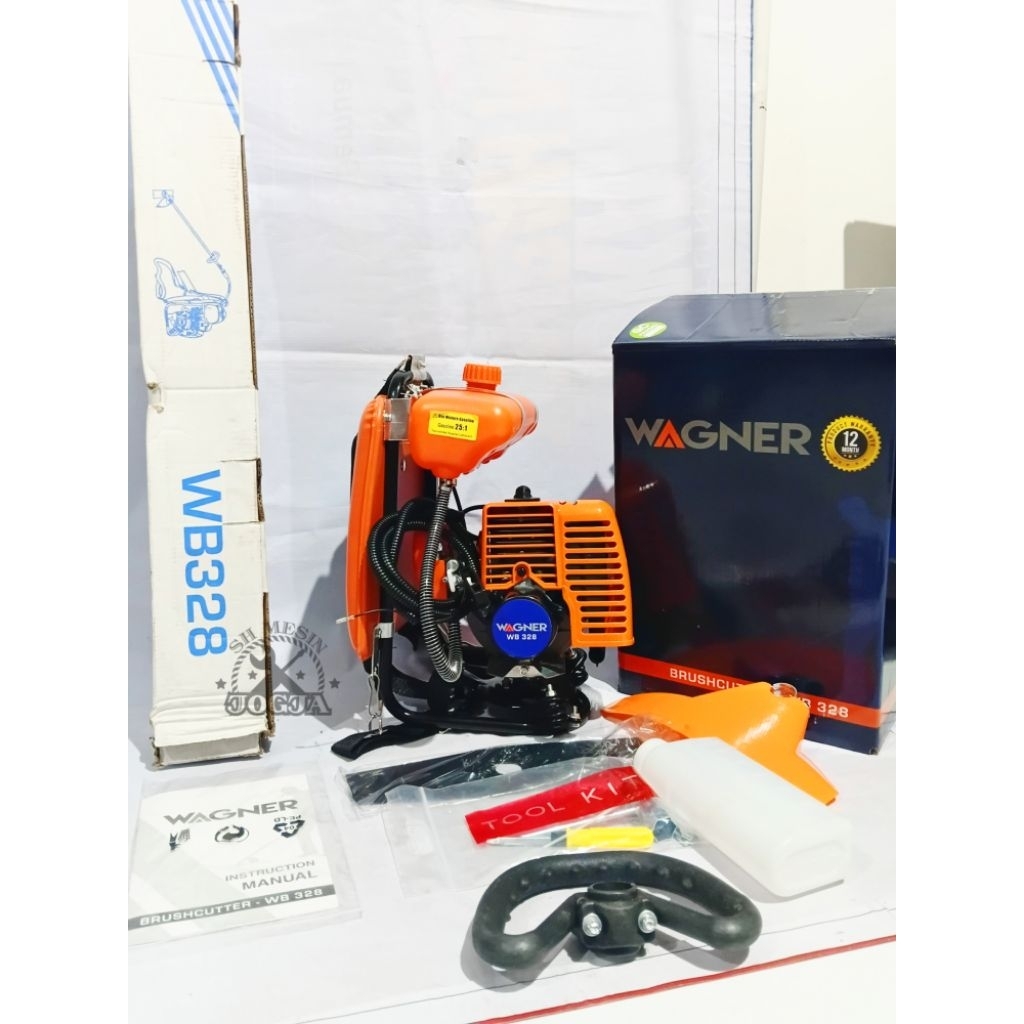 WAGNER Mesin Potong Rumput Gendong 2 Tak 328 Original