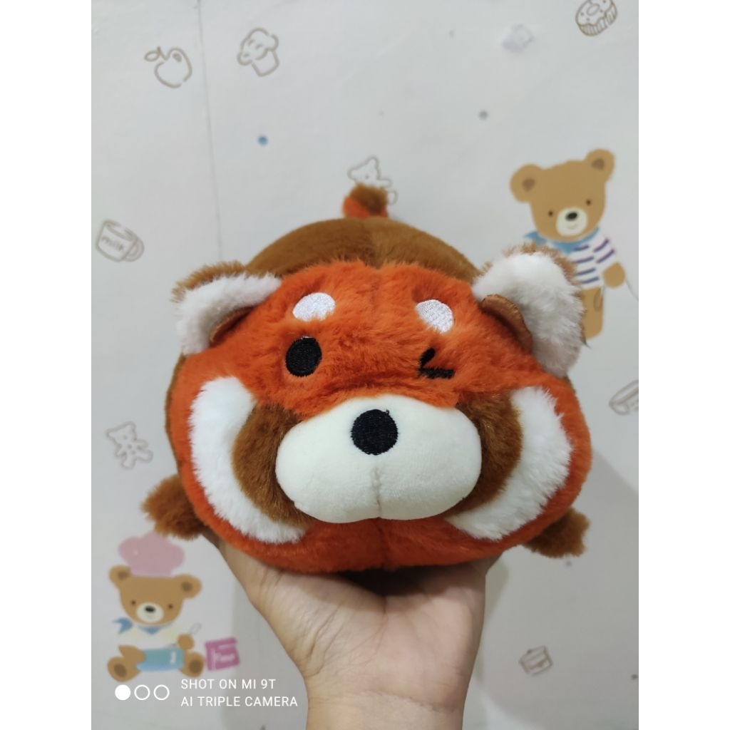 boneka red panda oh some kkv