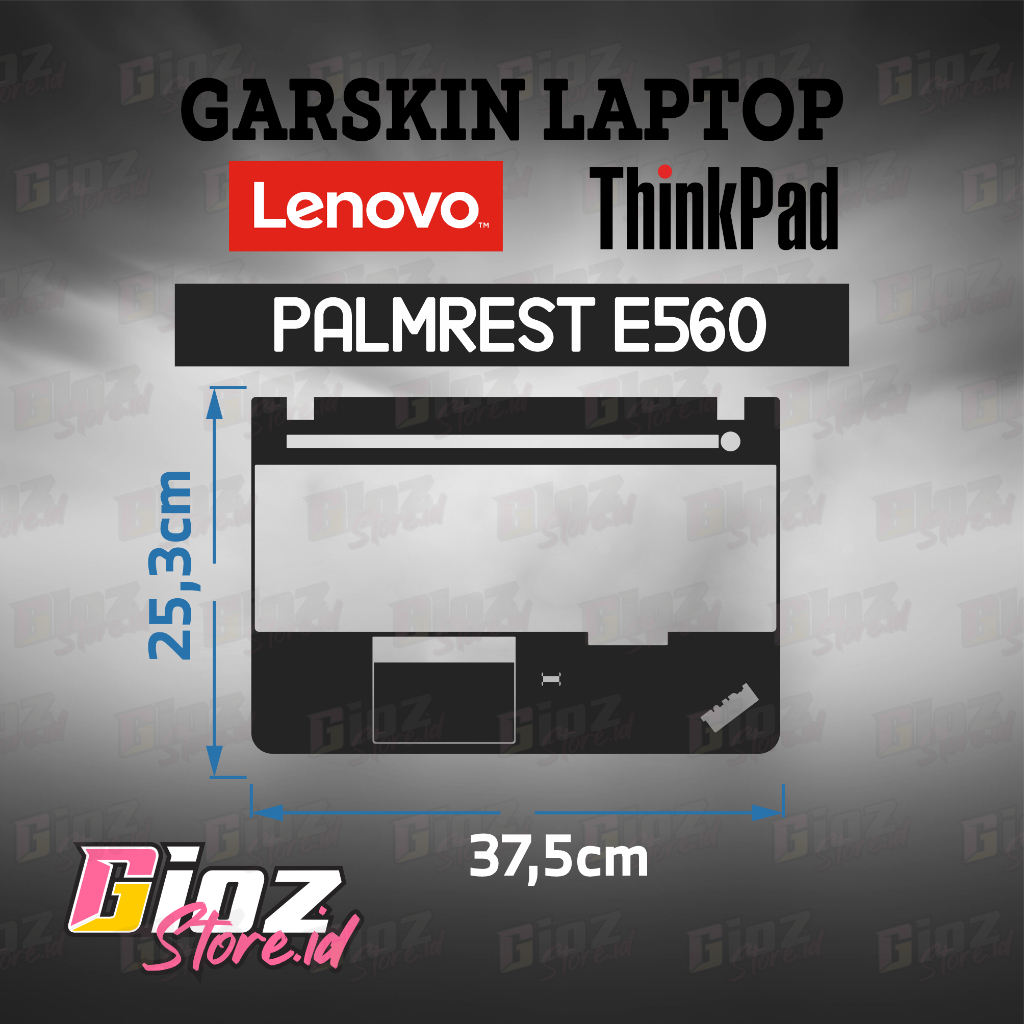 Garskin Stiker Laptop Lenovo E560 Thinkpad