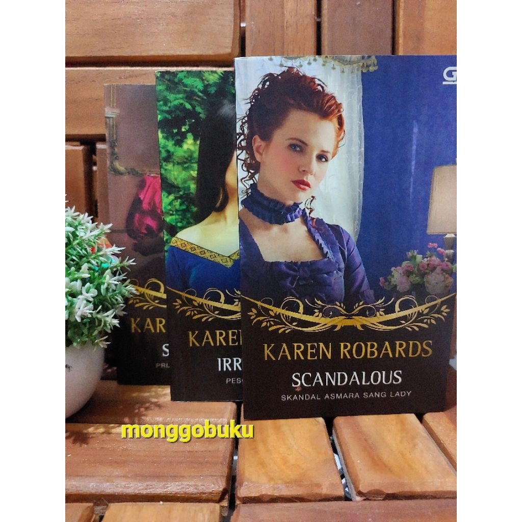 KAREN ROBARDS : SET SERI BANNING SISTERS TRILOGY