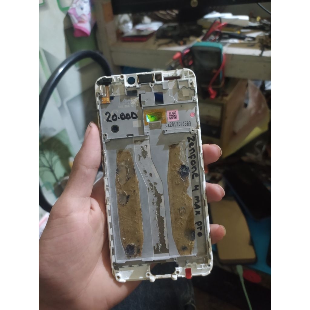 Frame Asus Zenfone 4 Max Pro Original Cabutan Second