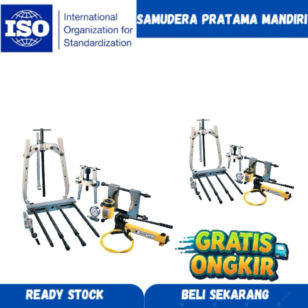 Master Puller Set 30T BHP-3751G BARTON model Enerpac 30 Ton Treker