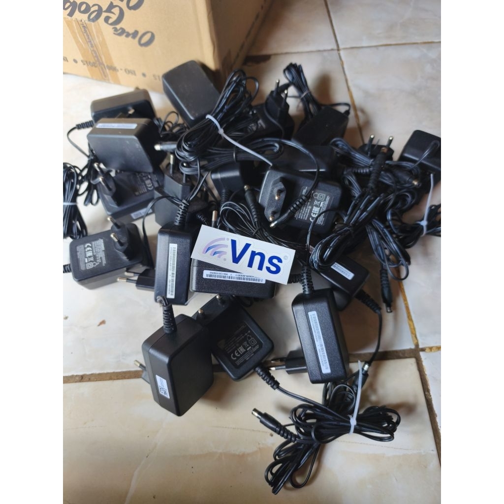 Adaptor 12v 1A bekasan huawai/zte/cm/china