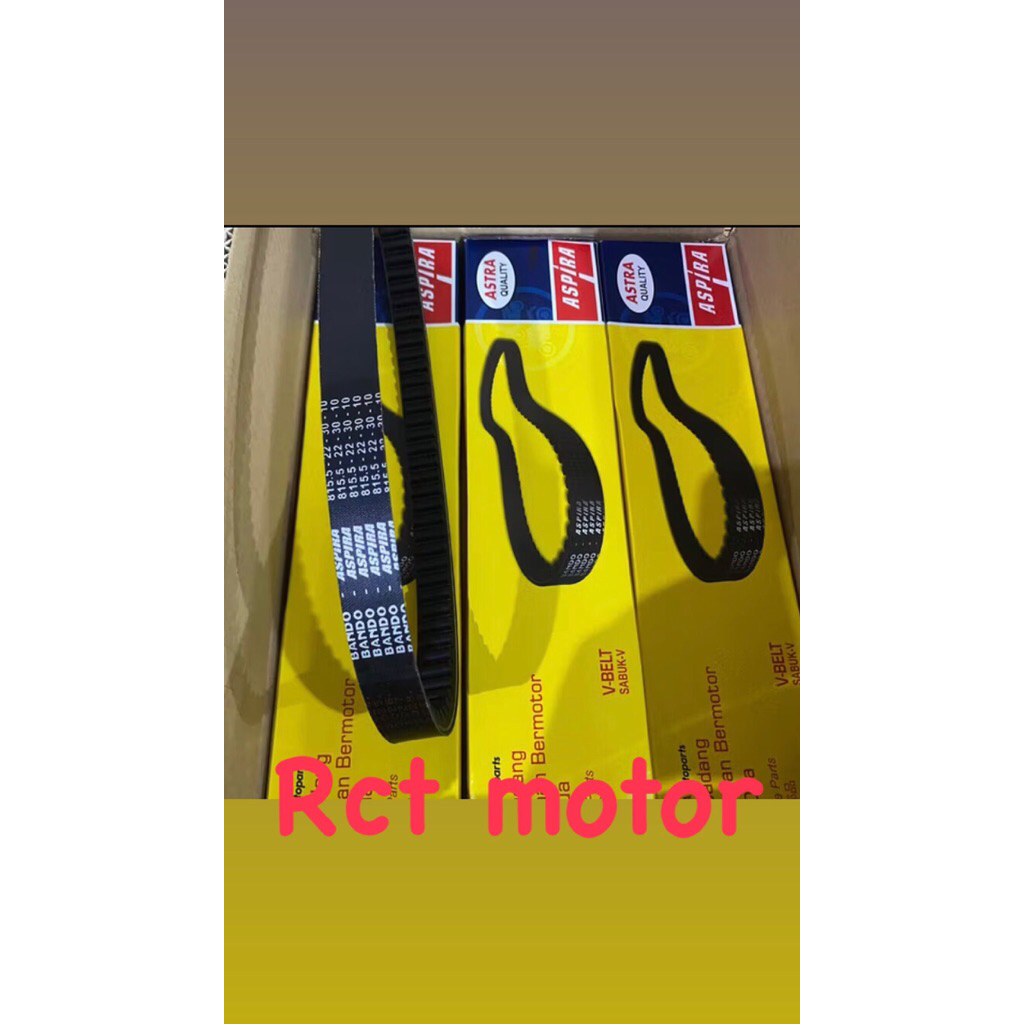 V-belt ASPIRA KZR/VARIO-125 old ORIGINAL ASTRA OTOPARTS