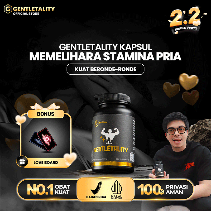 Gentletality - Kapsul Peningkat Stamina Pria
