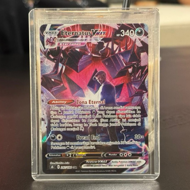 Eternatus Vmax CSR Indonesia Pokemon TCG