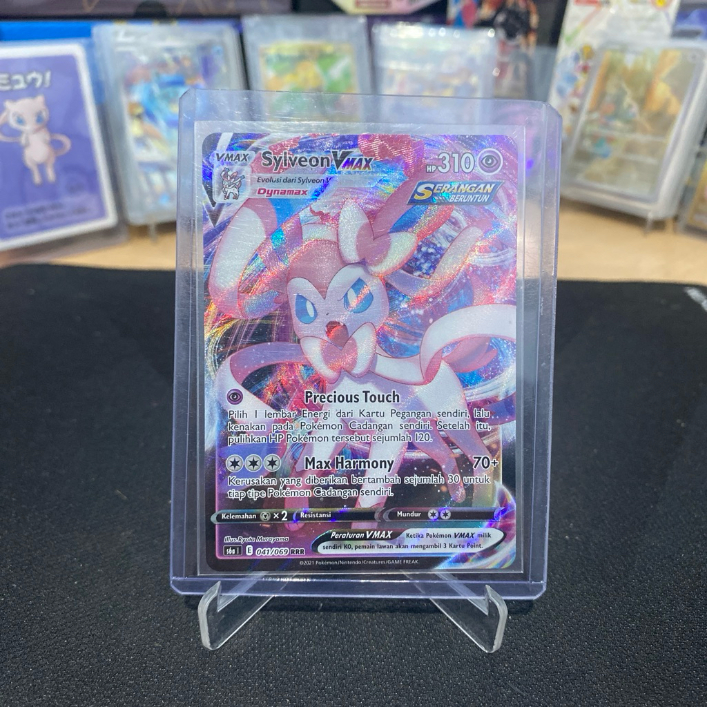 Sylveon Vmax 041/069 TCG Pokemon Indonesia 2021