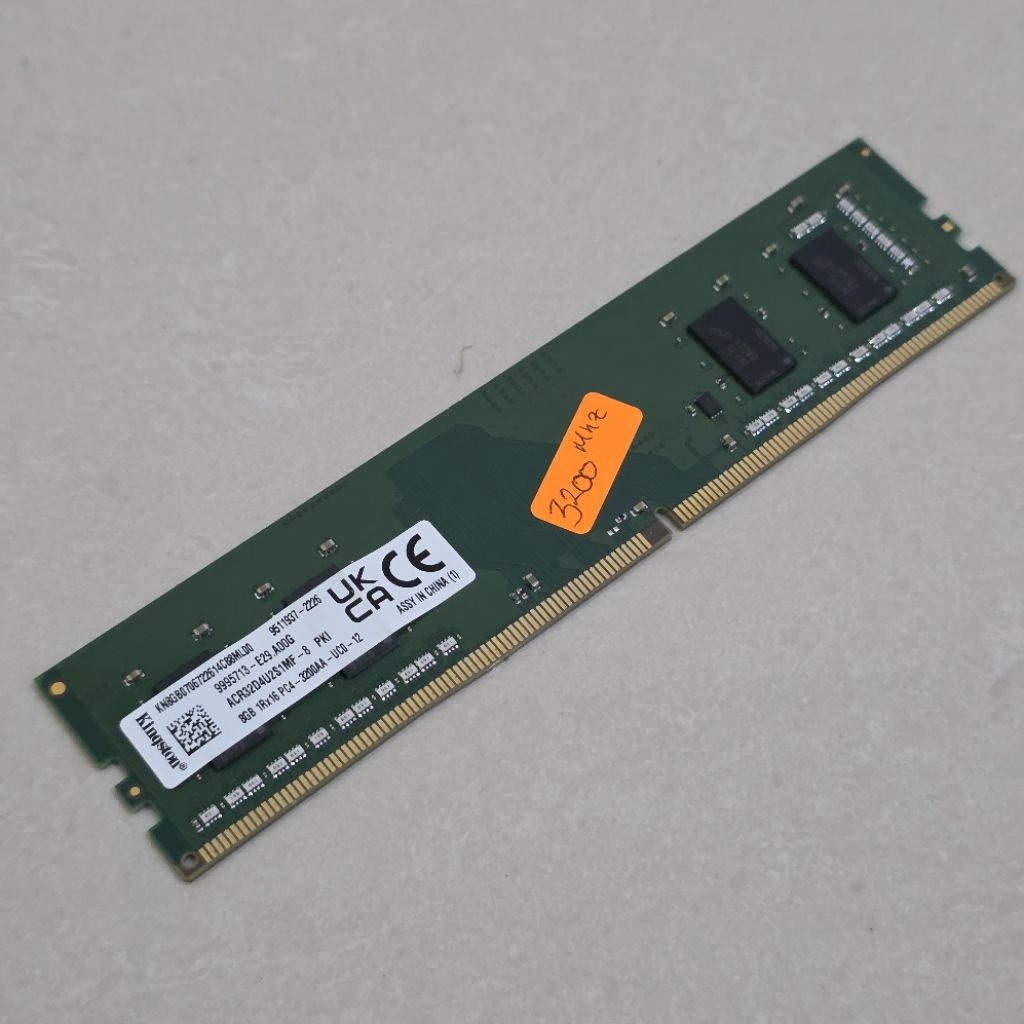 RAM DDR4 8GB 3200 Mhz Kingston RAM PC DDR 4 8GB MEMORY DDR 4 8GB RAM 8 GB RAM DDR4 3200 DDR 4 8GB 32