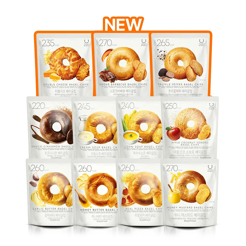 (READY) DELIGHT PROJECT BaChips Olive Young Low Calories, Snack DIET Korea, Snack DIET