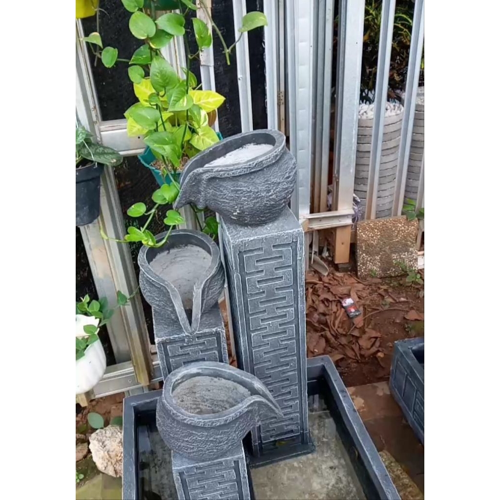 kolam Ikan minimalis / kolam Air Mancur Minimalis Hiasan Taman