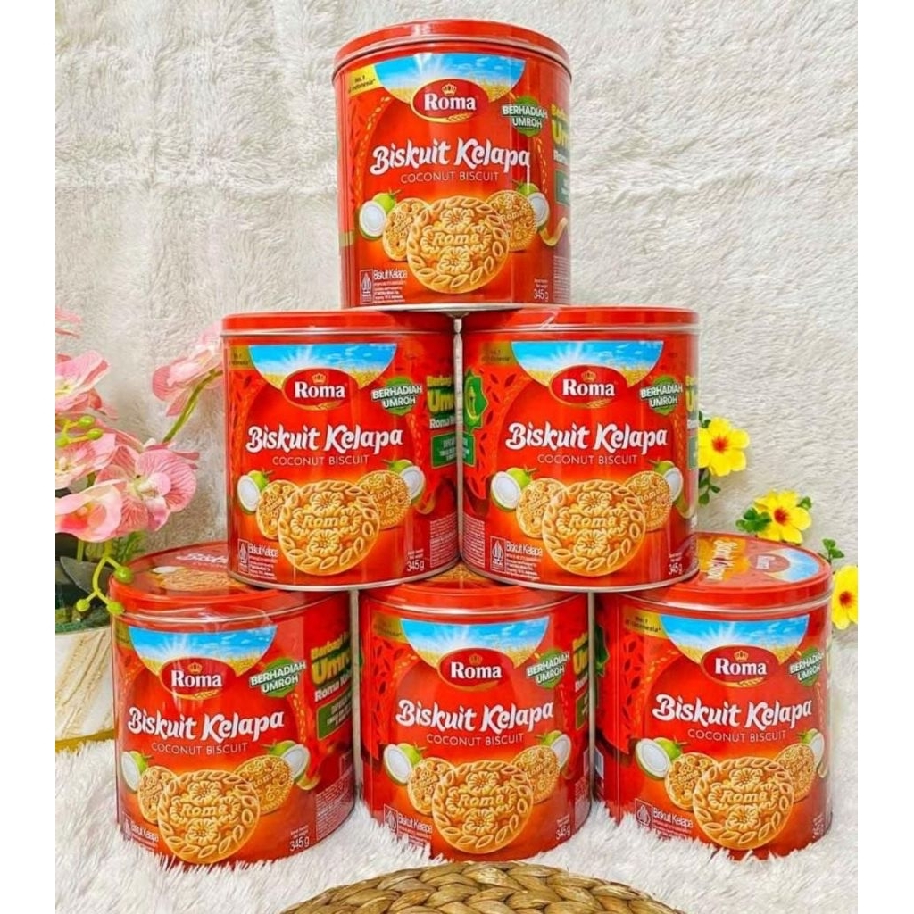 Roma kelapa kaleng.
