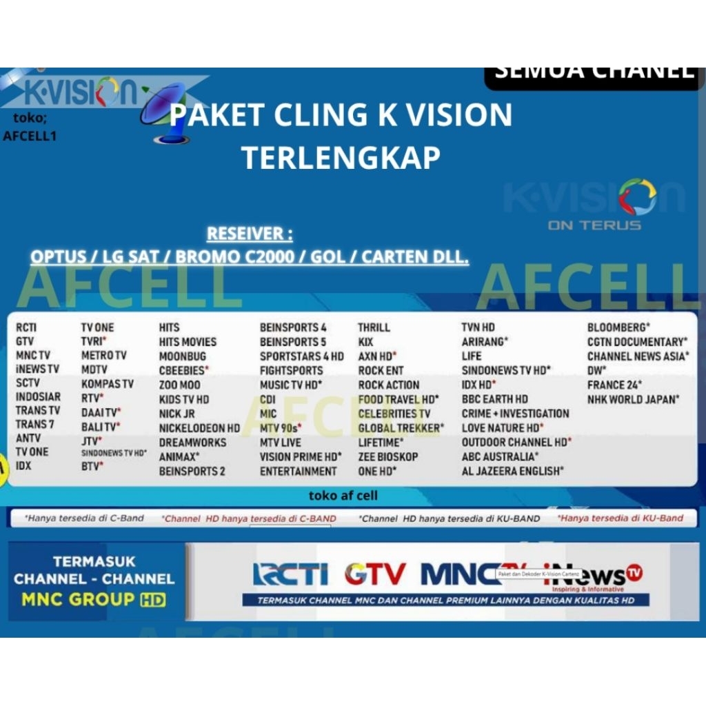 Paket Cling K-Vision