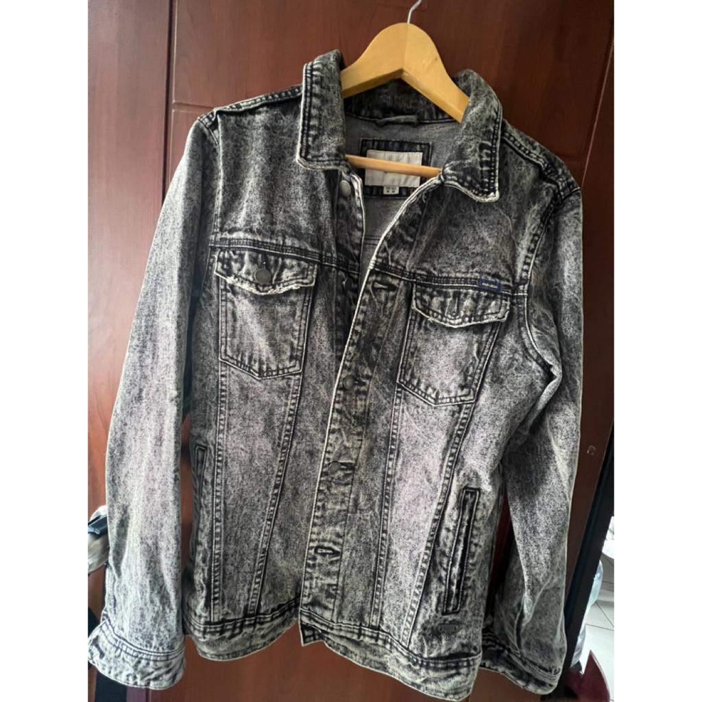 Jaket Denim Pull and Bear original