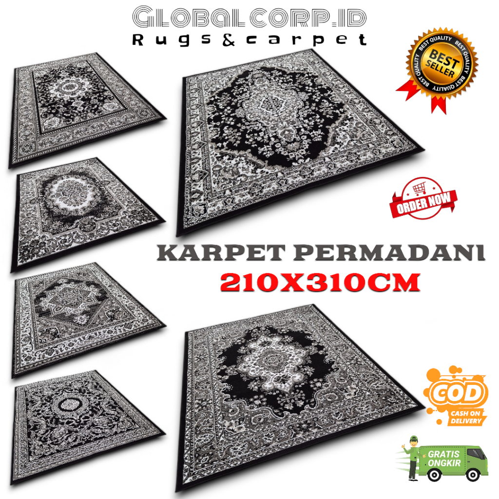 KARPET PERMADANI 210X310 CM (KHUSUS INSTAN)