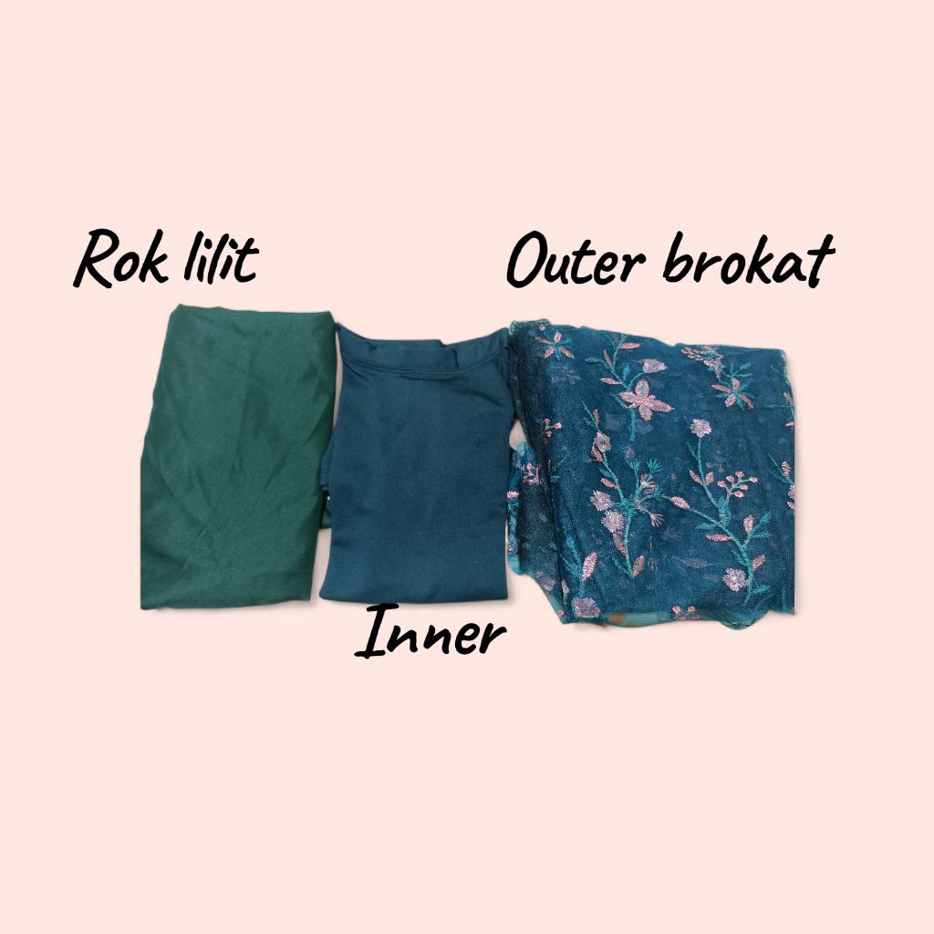 rok lilit + set vest outer