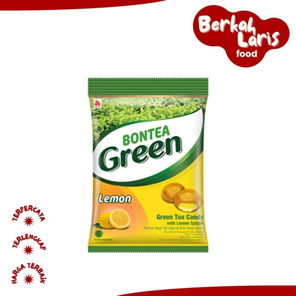 Bontea Green Tea Isi Lemon Permen 135 gr