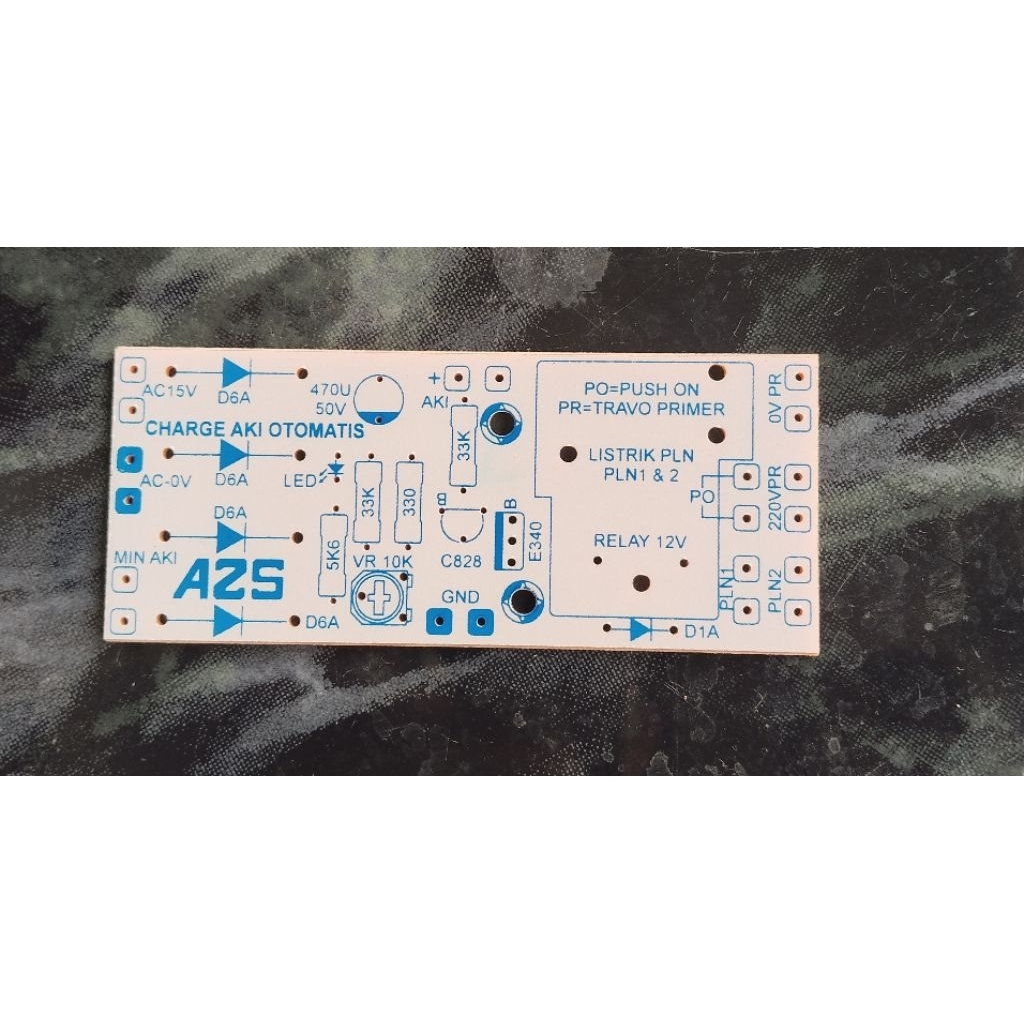 PCB Charger ACCU AKI Otomatis