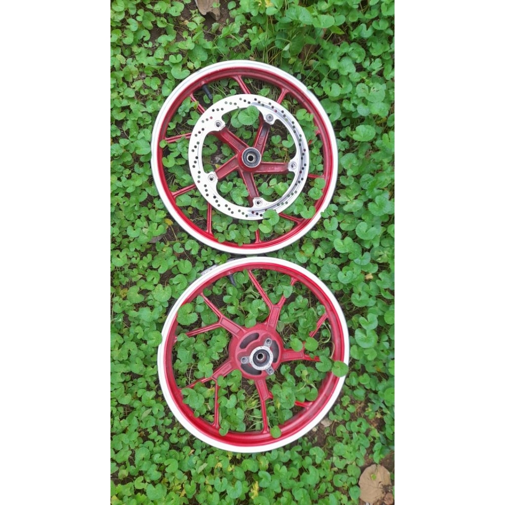 Velg Satria Fu Injeksi Merah Original