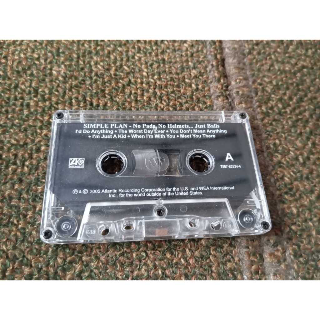 Kaset original band pop punk Simple Plan No Pads No Helmets Just B4alls kaset saja no cover