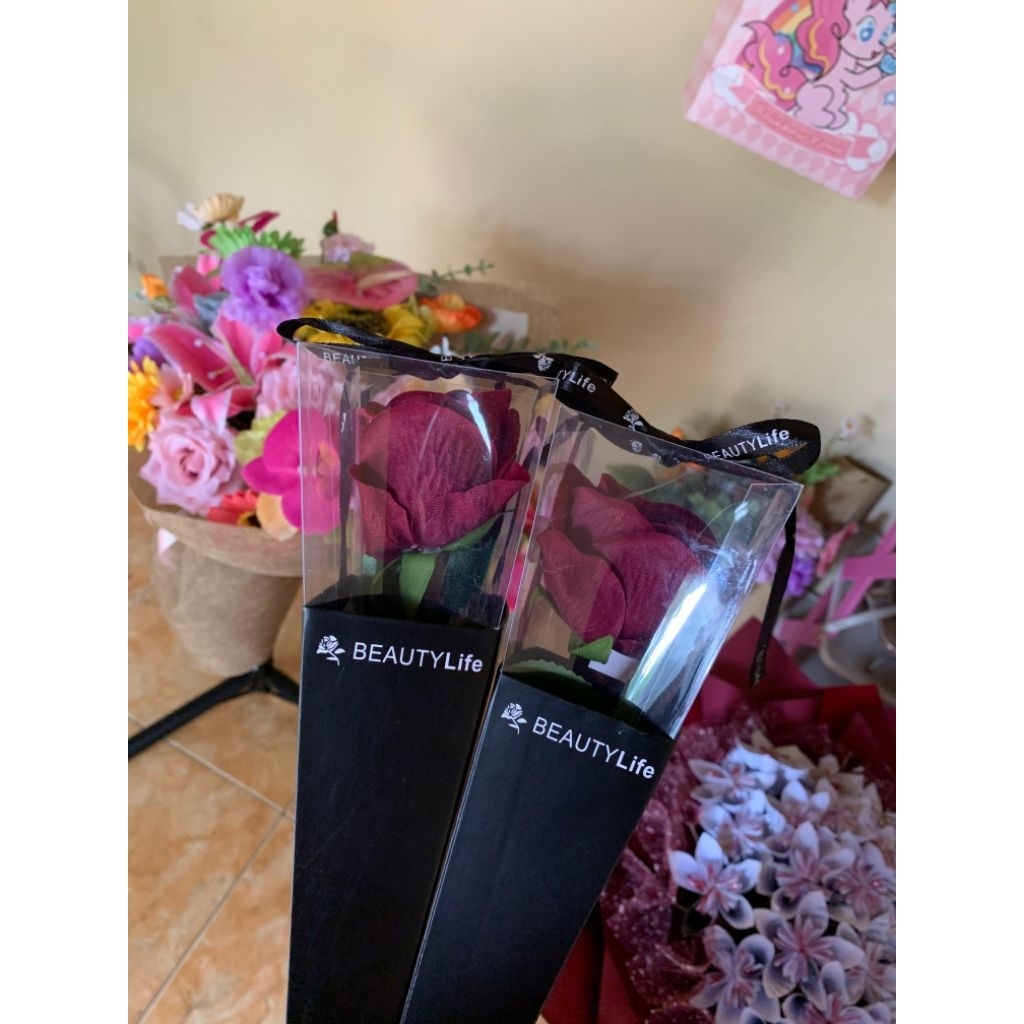 SINGLE ROSE, BOX SINGLE ROSE, MAWAR SINGLE BOX