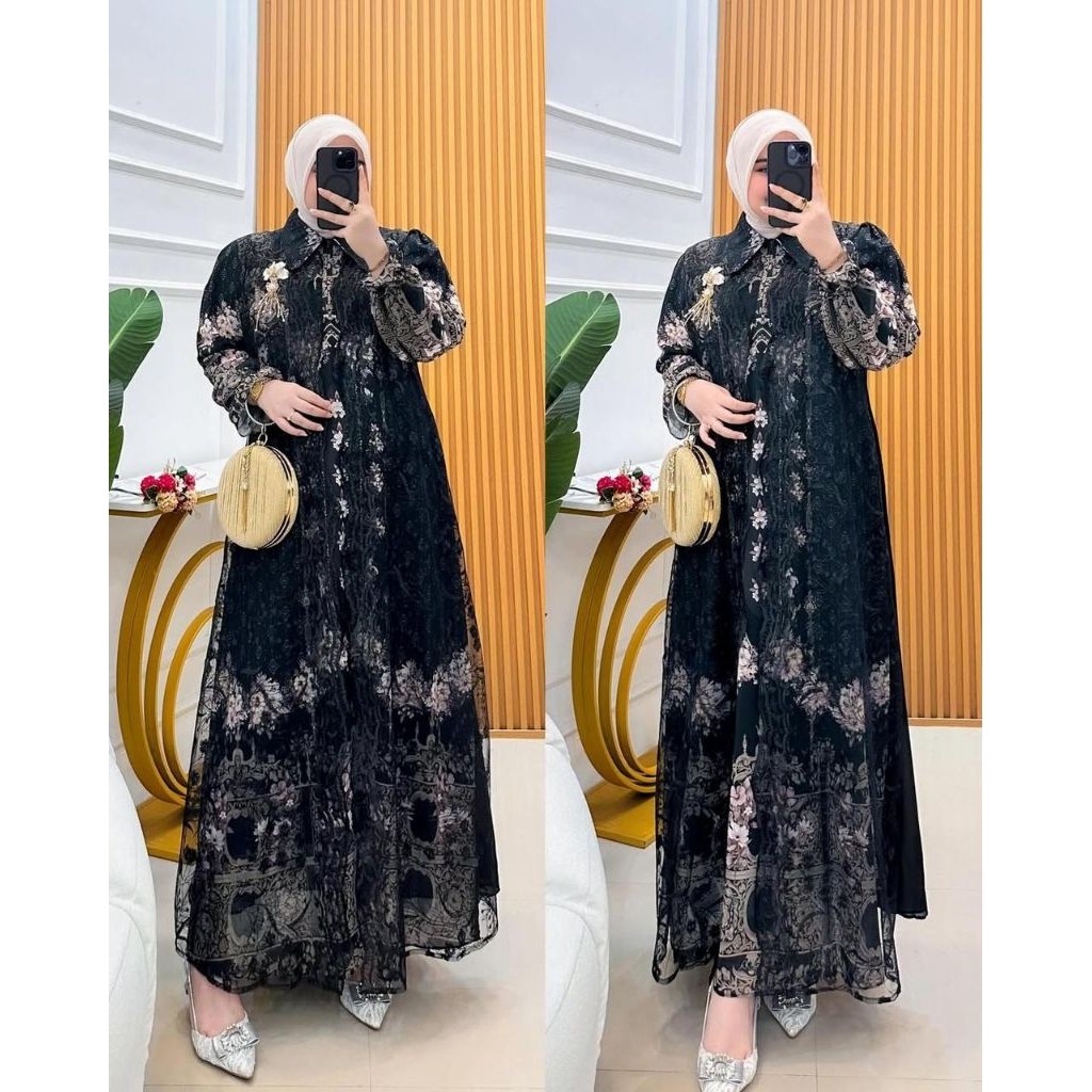 baju gamis model terbaru 2026 motik kebayak