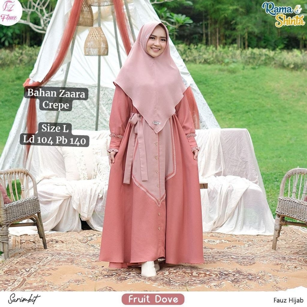 [READY] Dress Rama & Shinta Sarimbit by Fauz Hijab