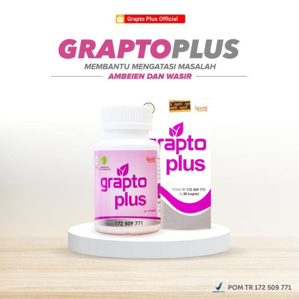 Obat Wasir & Ambien Grapto Plus Original